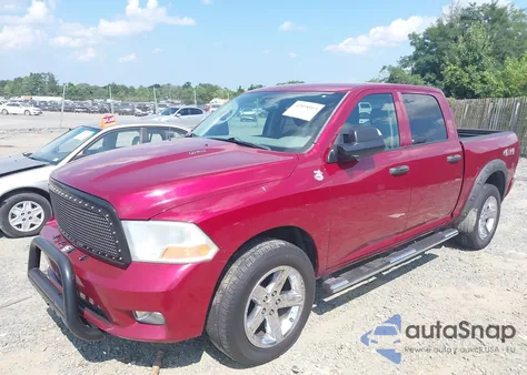 2012 Ram 1500 St from USA, damaged, VIN 1C6RD7KTOCS167308